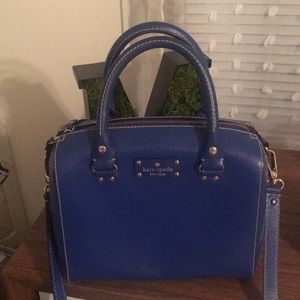 Kate spade cobalt blue handbag